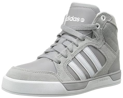 grey adidas high tops